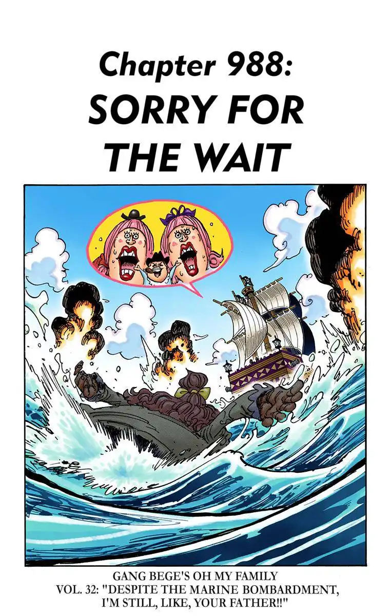 One Piece - Digital Colored Comics Chapter 988 1